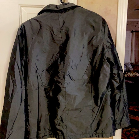 Braetan dark grey shiny coat - Picture 2 of 2